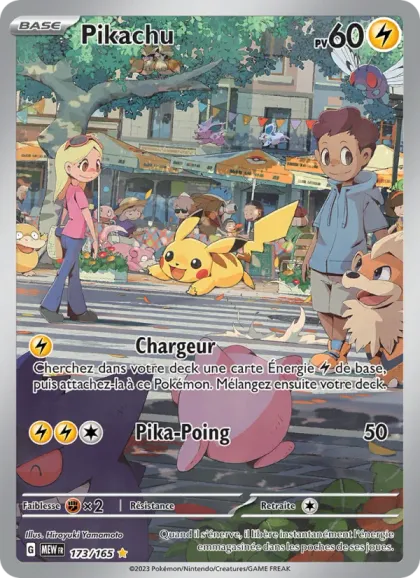 Carte Pikachu, 12 €